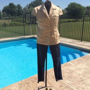 Jacket style top